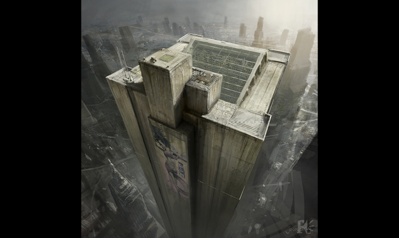 Illustration for article titled Dredd concept art gives us a closer look at Mega-City One